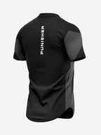 The Souled Store Official Punisher : One Man Army Printed Regular Fit Cotton Short Sleeve Round Neck Drop Cut T-Shirts For Men A