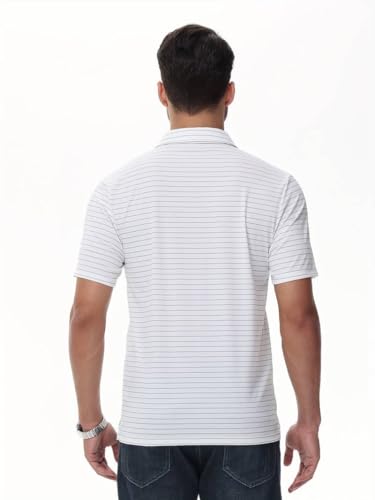 Toplot MenS Striped Regular Fit Polo Shirt