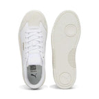 PUMA Shoes Club 5v5 Sneaker, 4 US Unisex Big Kid, White-Rosebay Gold