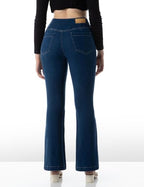 INKD Regular Fit Womens Jeans (INKSS24WJN-404_Denim Delight