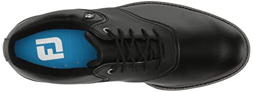 FootJoy Men's FJ Originals Golf Shoe, Black/Black, 15