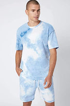 Greciilooks Spandex Mens Casual Style Lycra Regular Fit Co-Ord Set