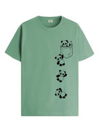 ADRO Regular Fit Tshirt for Men | Printed T Shirt for Men | 100% Cotton T-Shirt |Printed T Shirt | T-Shirts | Rn24-Poc-Pt-M Pist