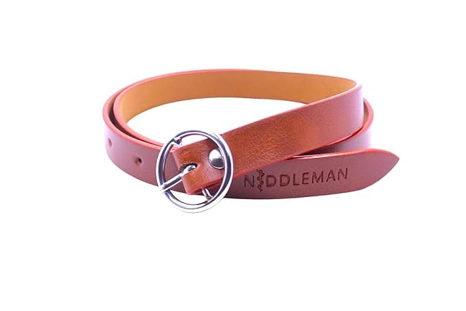 Niddleman 3460/ Trendy Unisex Artificial Leather Belt, Boys Belt For Casual Or Formal Classic Designs For Work & Business Casual 26
