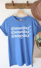 Distressed Game Day Graphic Tee T-Shirt PLUS