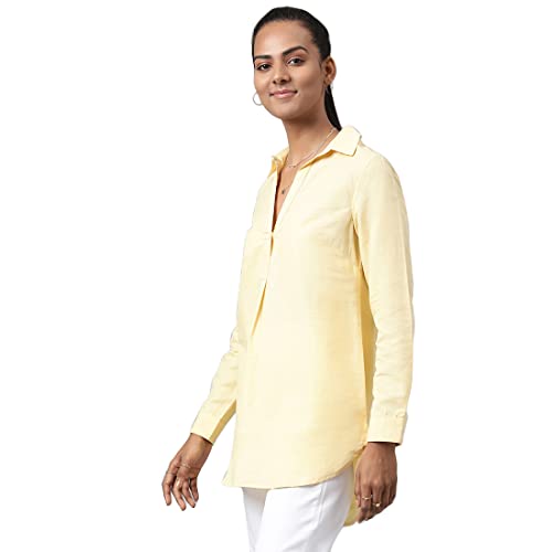 Fabindia Women Linen High Low Tunic Cotton