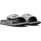 Under Armour Men's Ignite Pro Slide, (101) Mod Gray/Mod Gray/Pitch Gray, 8, US