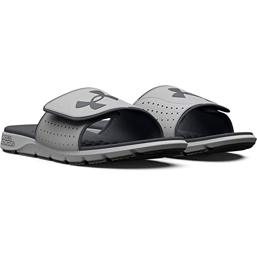 Under Armour Men's Ignite Pro Slide, (101) Mod Gray/Mod Gray/Pitch Gray, 8, US
