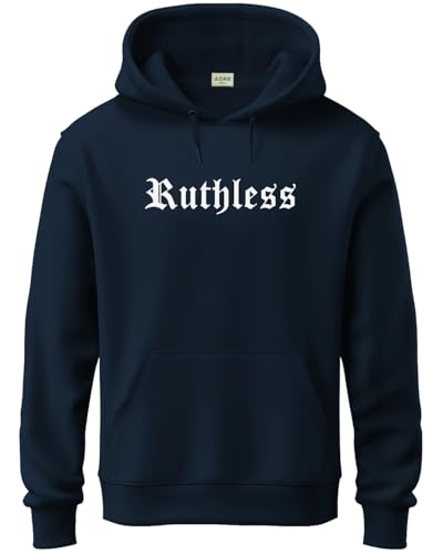 ADRO Hoodies for Men | Printed Regular Fit Hoodie | Cotton Hoodie | Mens Hoodies | Sweatshirt for Men | Hooded Hoodie|H24-RUTH-N