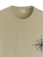 ADRO Men's Solid Regular Fit T-Shirt (RN24-STICK-COMP-BE_Beige