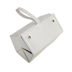 Brouk & Co Leah 5 Eyewear & Jewelry Case - Pebbled Vegan Leather, Foldable Case, Snap Closure, Hanging Loop, Interior Mirror, 5