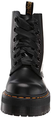 Dr. Martens Women's Molly Fashion Boot, Black Buttero, 8