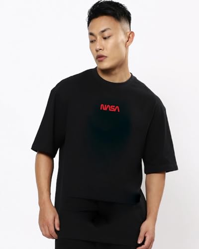 Bewakoof Men T-Shirt 1025144 Black L
