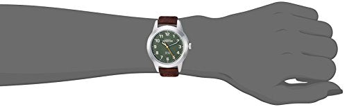 Timex Women's TW4B12000 Expedition Field Mini Brown/Green Nylon/Leather Strap Watch