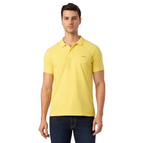 Pepe Half Sleeve Regular Fit T-Shirt Yellow