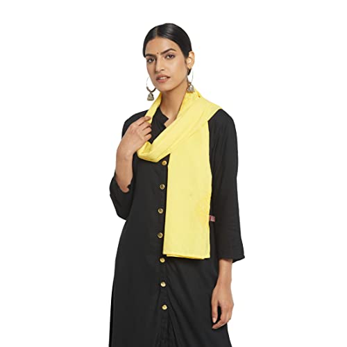 Fabindia Cotton Chikankari Embroidered Stole - (10712397Yl)