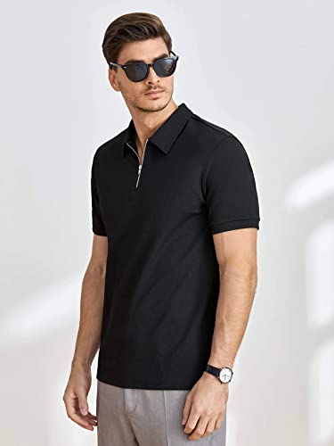Greciilooks Venslooks MenS Cotton Regular Fit Solid Polo Neck T-Shirt | MenS Cotton Regular Fit Solid Polo Neck T-Shirt