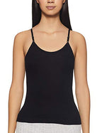 Rupa Softline Regular Fit Women Super Combed Cotton Adjustable Spaghetti Strap Top, Under-Shirt,Stretchable and Body-Hugging, So