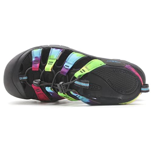KEEN Women's Newport H2 Closed Toe Water Sandals, Original Tie Dye, 8