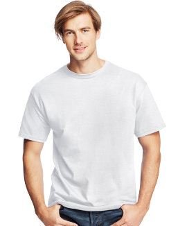 Unisex 52 oz comfortsoft cotton T-Shirt - WHITE - S(D0102H7NX6J)