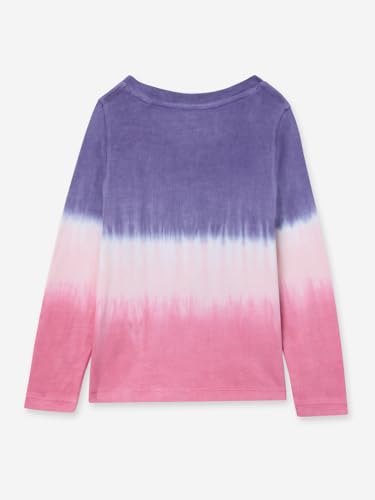 The Souled Store Artist Era Girls Round Neck Purple and Pink Printed Cotton Full Sleeve T-Shirts (2-8 Yrs)