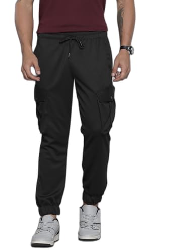 The Indian Garage Co Mens Regular Fit Casual Track Pants