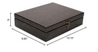 WE Games Wooden Keepsake Stash Box, Decorative Memory or letter Box, Board Game Storage, Storage for Photos, Stationary, Jewelry