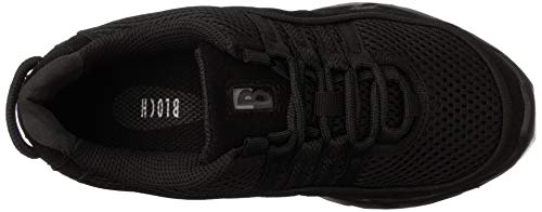 Bloch womens Boost Drt Suede and Mesh Split Sole Dance Shoe, Black, 7.5 US