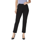 BlissClub Womens Work Utility Pants (AMPM_Straight_Bliss Black Tall-Above 5.5