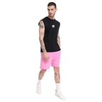 Bewakoof MenS The King Graphic Print Cotton Vest- Oversized Fit, Round Neck, Sleeveless 567767_Black_L
