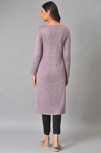 W For Woman Acrylic Women'S Asymmetric Kurta
