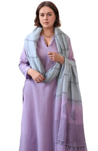 ANNI DESIGNER Womens Rayon Viscose Solid Straight Kurta with Pant & Dupatta (Paradise Purple_XXL_Purple_XX-Large)