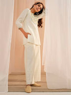 Libas Women'S Yoke Design Straight Cotton Kurti