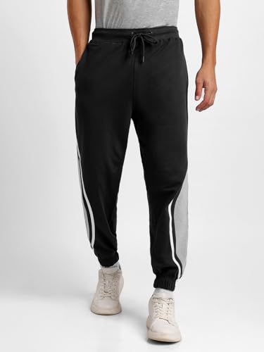Nobero MenS Relaxed Mid Rise Track Pants