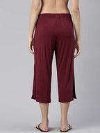 Enamor Rayon Womens Relaxed Casual Pants