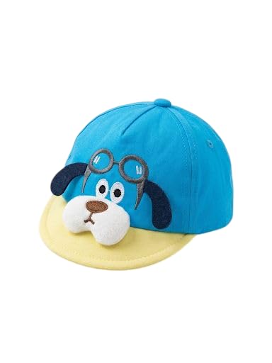 Capznmore Kids Cute Baseball Cap With Antler Ears, Cotton, Cartoon Character Design, Perfect For 03 Months Toddler Cap For Boys 0-3