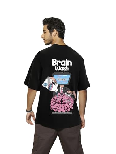 Bewakoof Men T-Shirt 1225817 Black L