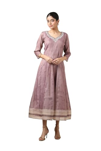 Soch Women Kota Floral Print Dress Thread Work