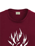 ADRO Tshirt for Men | Printed T Shirt for Men | 100% Cotton T-Shirt |Printed T Shirt | T-Shirts | RN24-GOK-MR-L Maroon