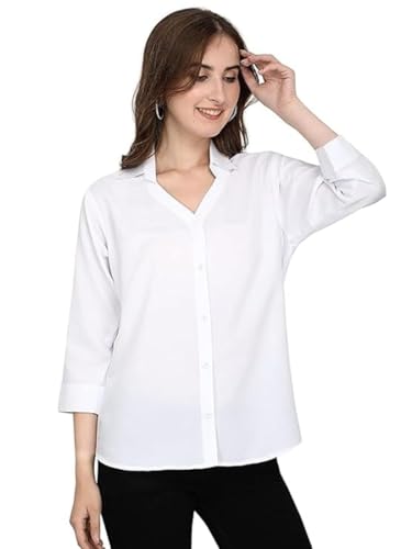 Leriya Fashion Regular Fit Women Top (Lf_W1153_White