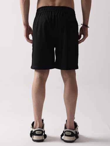 Greciilooks MenS Casual Shorts (Gl-M.Short-Sh280_Black