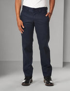 Dickies mens Flex Work Slim Straight Fit Pants, Dark Navy, 34W x 34L US