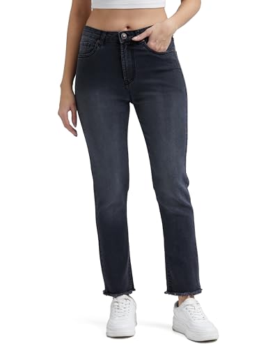 INKD Slim Womens Jeans (INKSS24WJN-405_Graphite