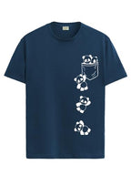 ADRO Tshirt for Men | Printed T Shirt for Men | 100% Cotton T-Shirt |Printed T Shirt | T-Shirts | RN24-POC-SB-S Teal