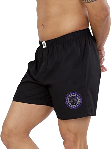 The Souled Store Official Garfield: Pattern Mens And Boys Graphic Printed Cotton Boxer Shorts Blue
