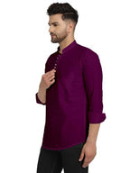 Lookmark MenS Pure Cotton Solid Color Short Kurta Suitable For All Indian Wedding, Occasions, And Festivals (Az-Lm-Og-Kurta 08