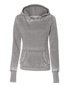 Ladies Zen Pullover Fleece Hooded Sweatshirt - cEMENT - XS(D0102H78T92)