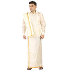 PRAKASAM COTTON Mens Silk Look Full Sleeve Regular Fit Shirt