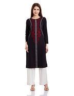 W For Woman Women'S Straight Kurta (15No15482-65744_Grey_10)