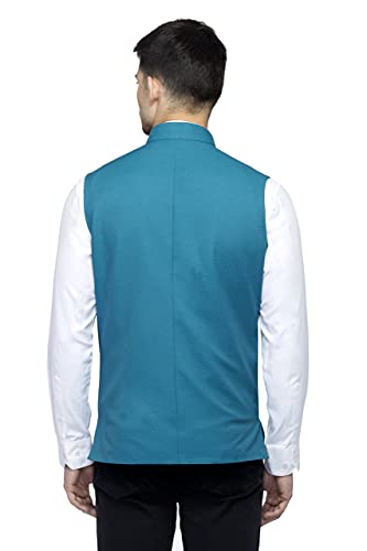 Favoroski MenS Slim Fit Nehru Jacket Ethnic Bandhgala Waistcoat